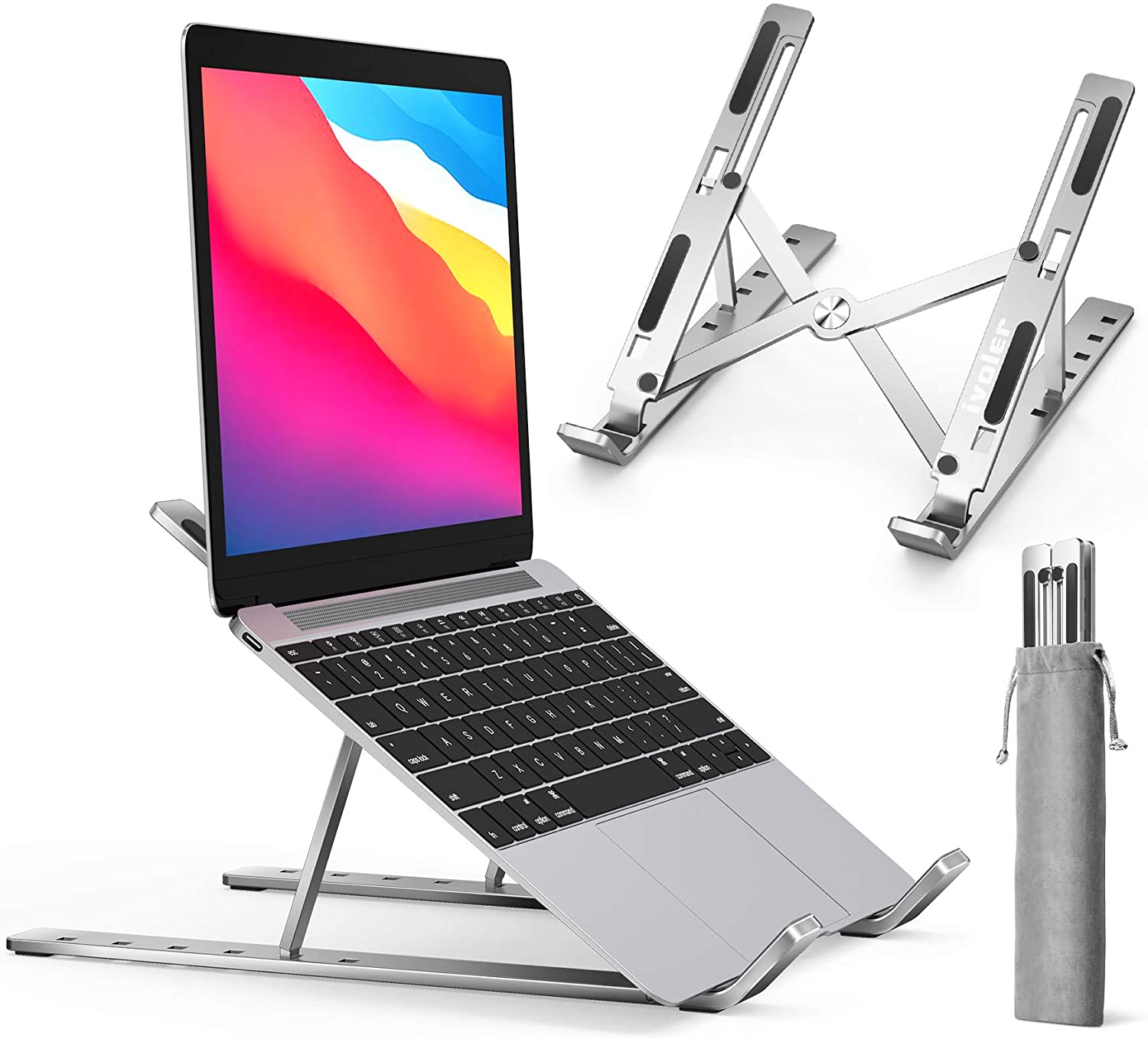 Premium Aluminum Alloy Laptop Stand | ShopTrip Premium Aluminum Alloy Laptop Stand