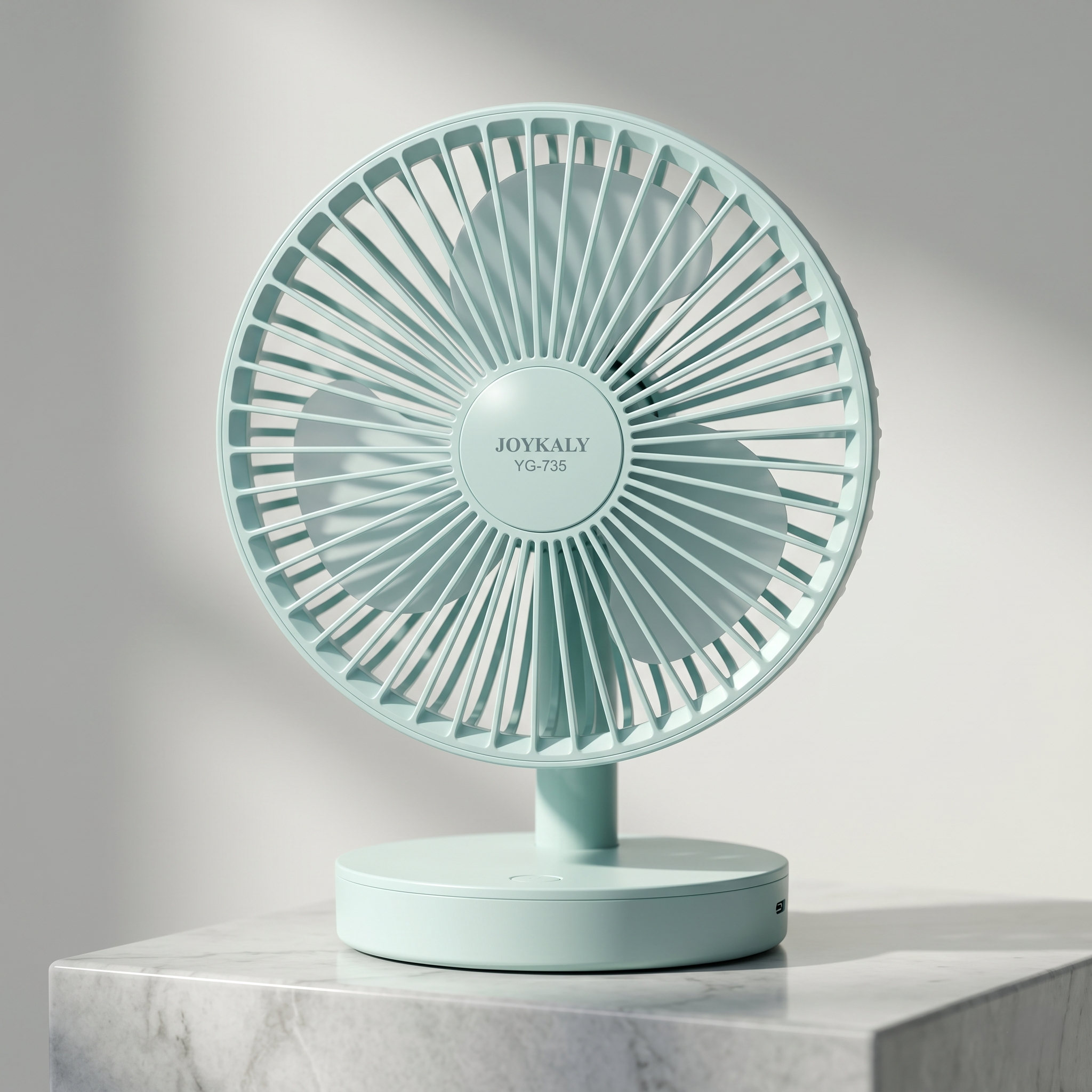 Joykaly YG-735 Rechargeable Portable Desk Fan | ShopTrip Joykaly YG-735 Rechargeable Portable Desk Fan - Image 2
