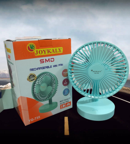 Joykaly YG-735 Rechargeable Portable Desk Fan | ShopTrip Joykaly YG-735 Rechargeable Portable Desk Fan - Image 4