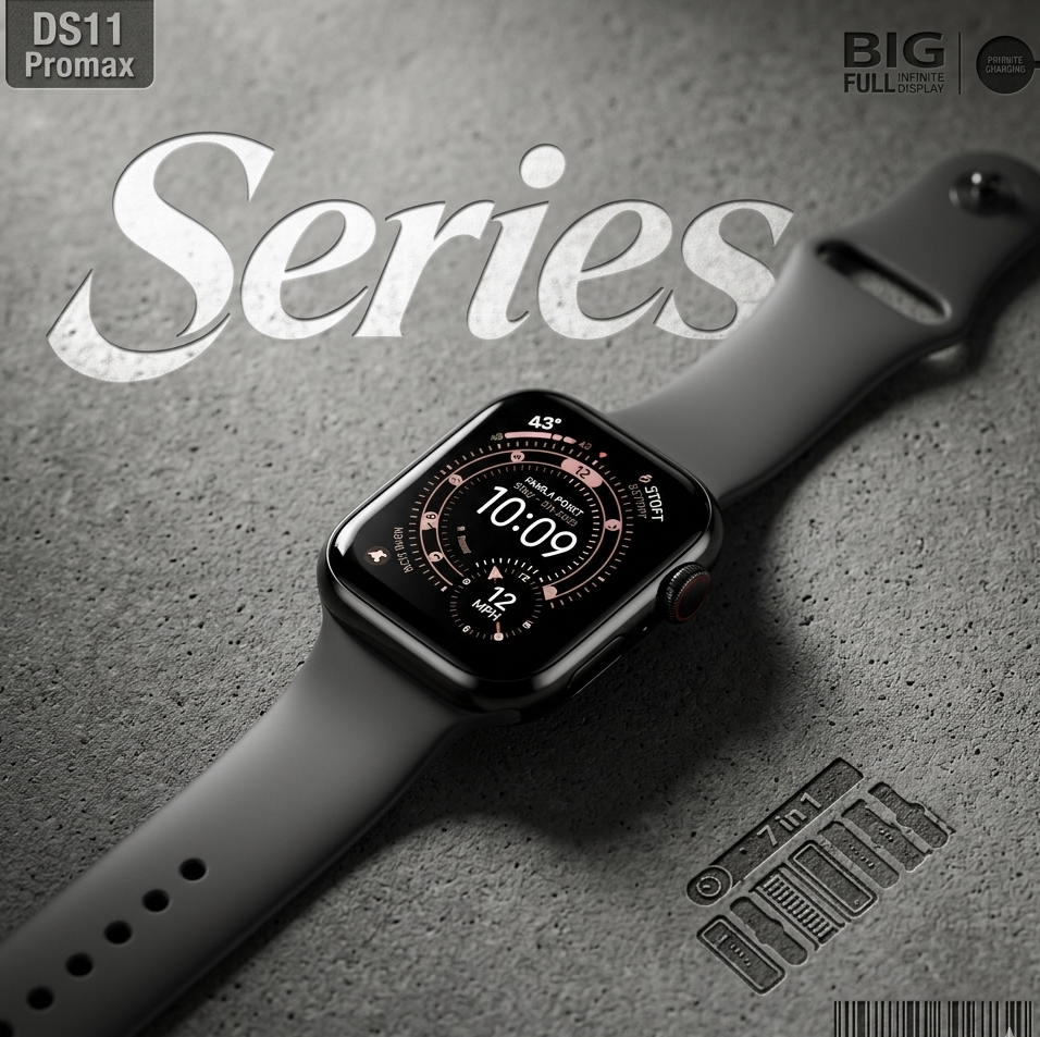 DS11 Pro Max Smartwatch - Series 11 | Premium Design & Smart Features | ShopTrip DS11 Pro Max Smartwatch - Series 11 | Premium Design & Smart Features