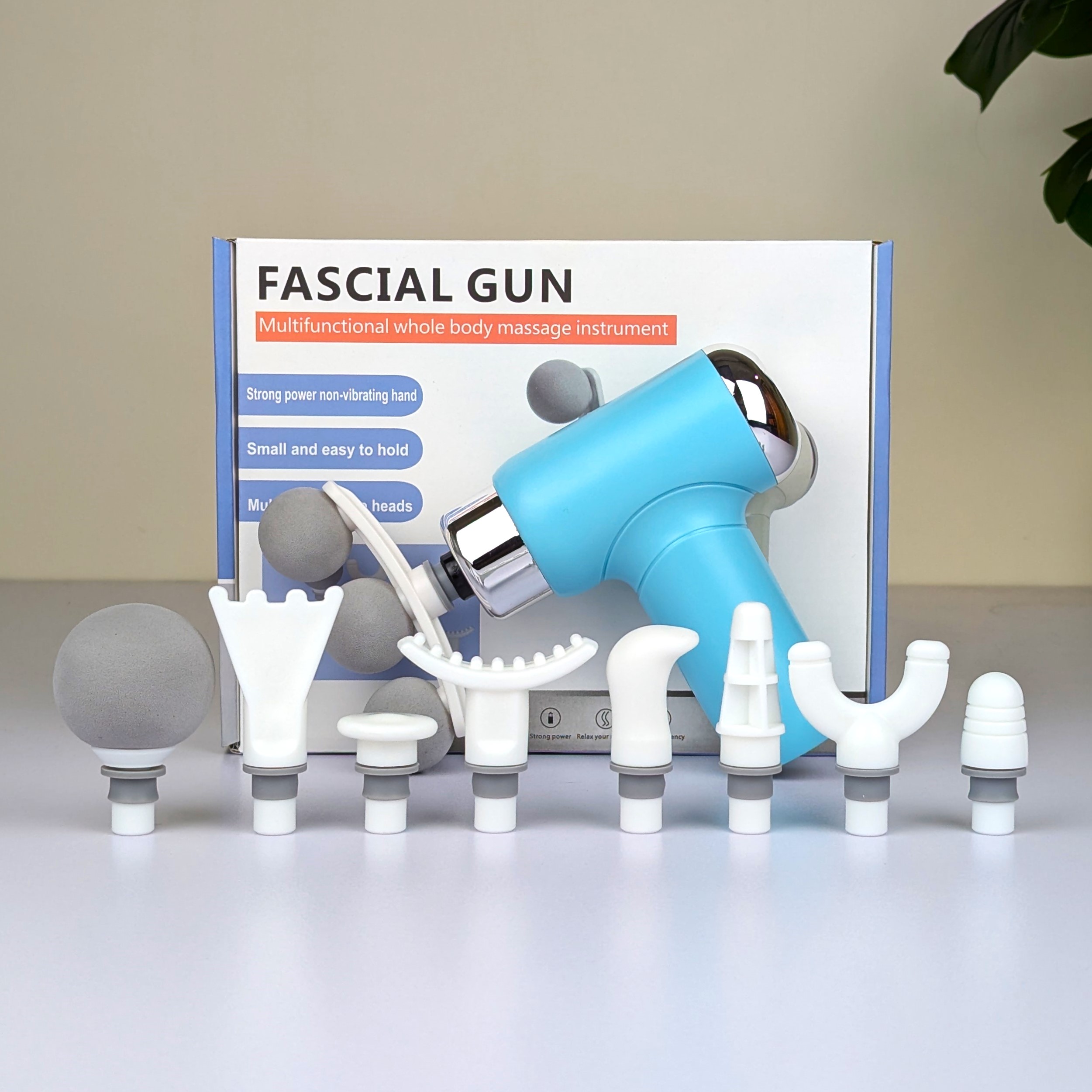 Fascia Light Age Massage Gun | 6 Speed Rechargeable Portable Body Massager | ShopTrip Fascia Light Age Massage Gun | 6 Speed Rechargeable Portable Body Massager - Image 3