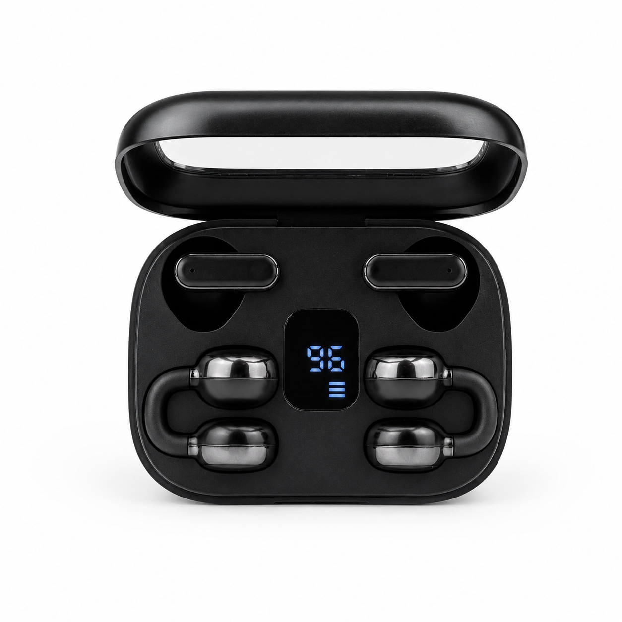 Q10 HiFi Stereo Sports Noise Reduction Earbuds (2 Pairs) | Deep Bass, HD Sound & Comfortable Fit | ShopTrip Q10 HiFi Stereo Sports Noise Reduction Earbuds (2 Pairs) | Deep Bass, HD Sound & Comfortable Fit - Image 3