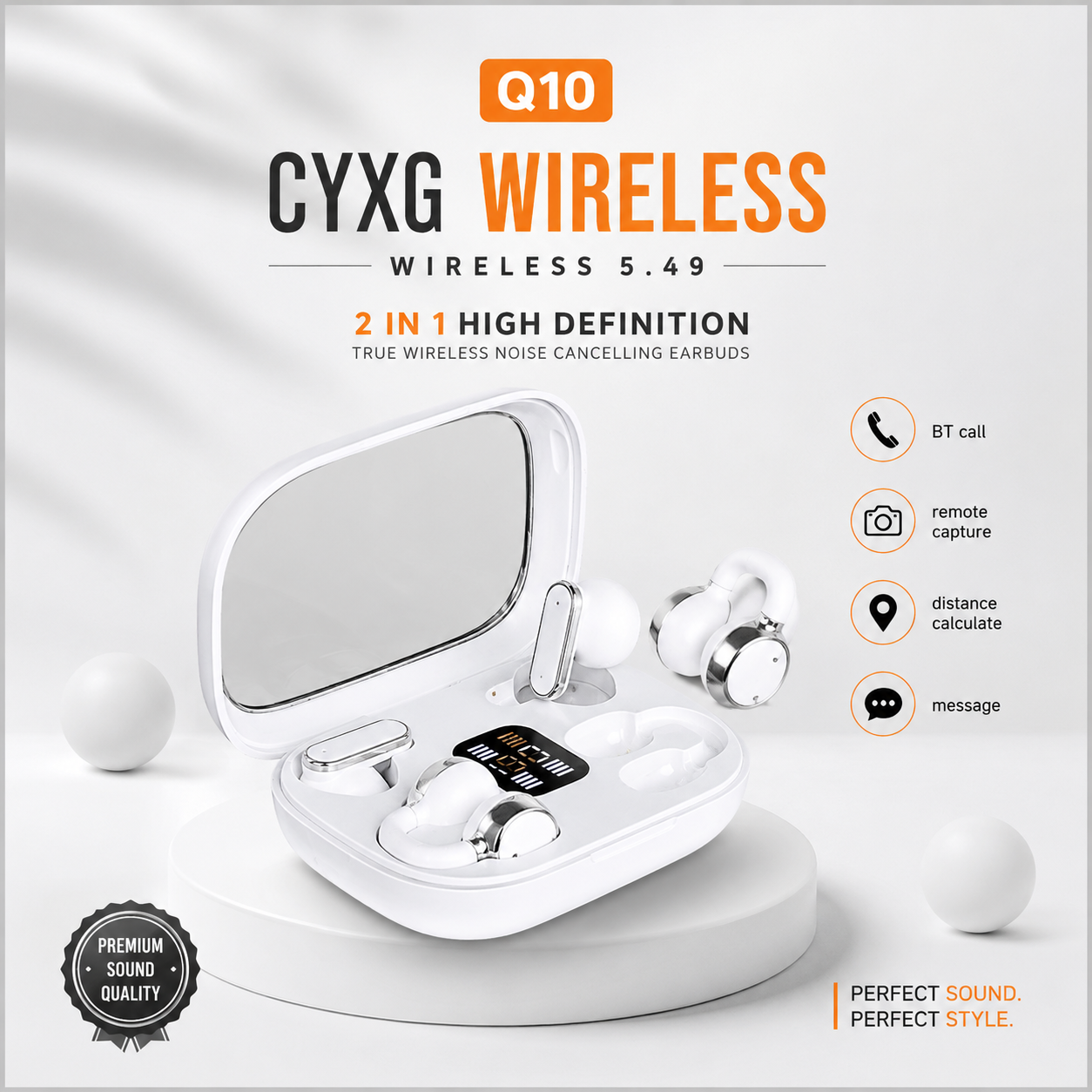 Q10 HiFi Stereo Sports Noise Reduction Earbuds (2 Pairs) | Deep Bass, HD Sound & Comfortable Fit | ShopTrip Q10 HiFi Stereo Sports Noise Reduction Earbuds (2 Pairs) | Deep Bass, HD Sound & Comfortable Fit