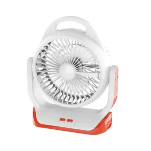 JOYKALY YG-729 Portable Rechargeable LED Light & 6-Inch High-Speed AC/DC Fan